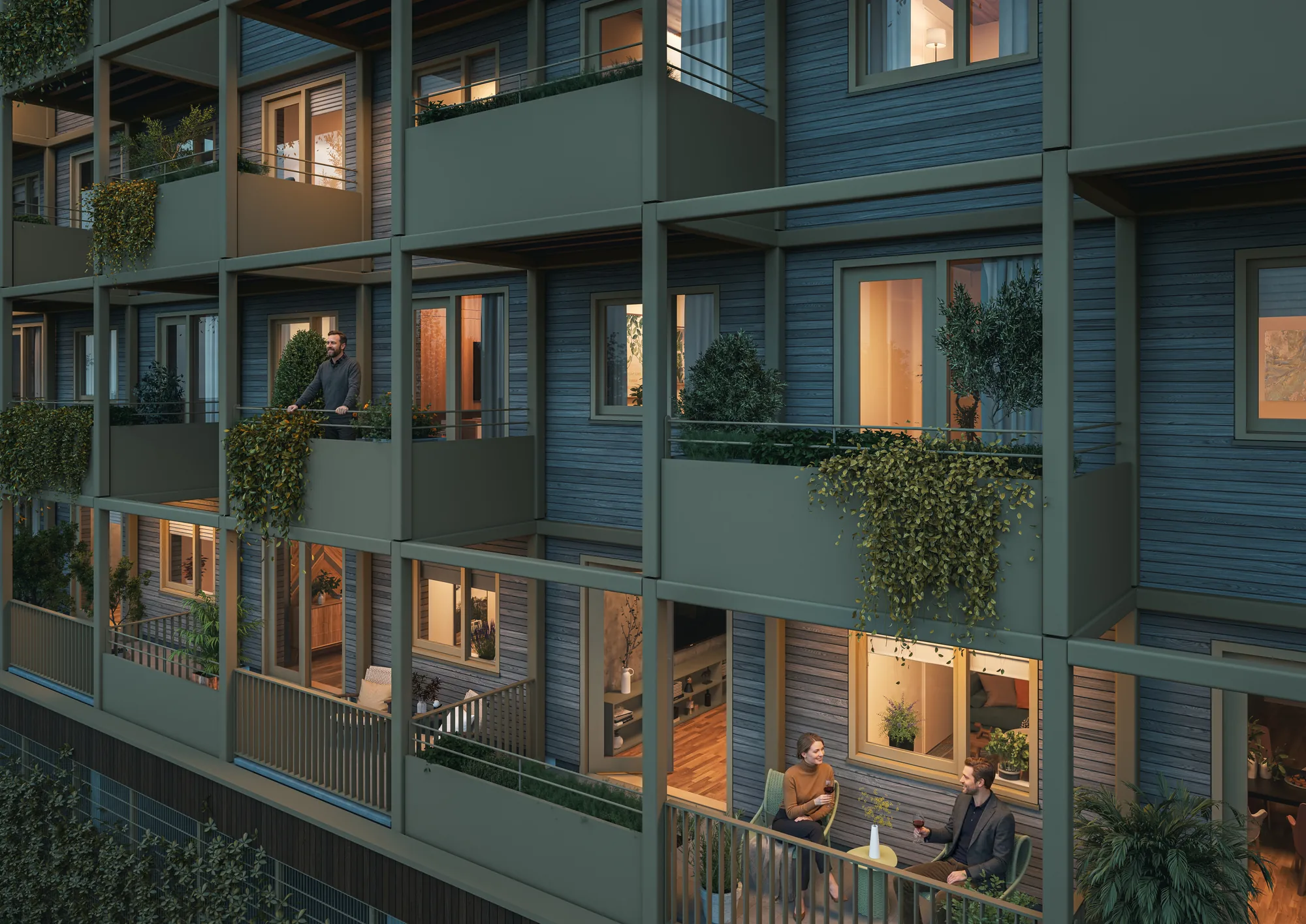 Tussenappartement impressie