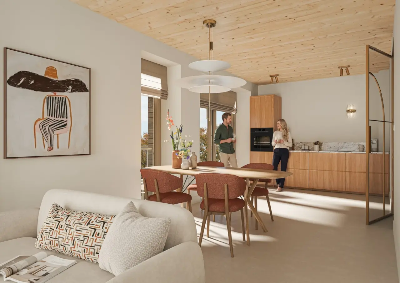 Balkon impressie